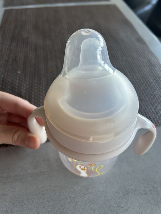 Поїльник Chicco transition cup, 200 мл, 4м+