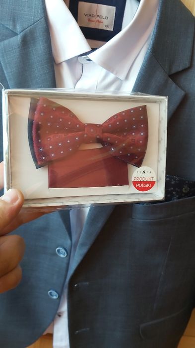 Garnitur koszula mucha buty