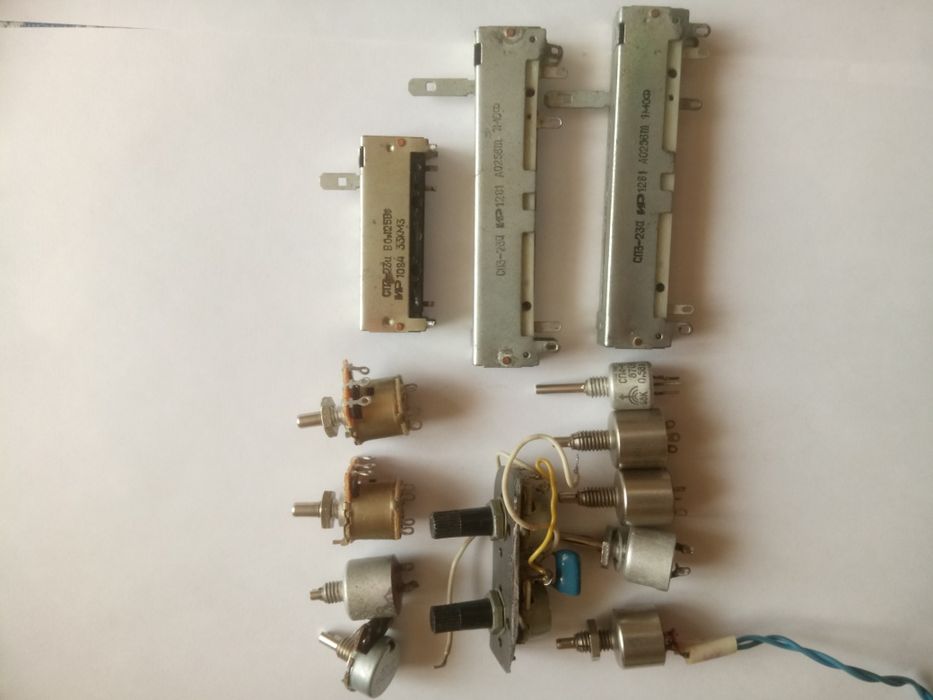 Переменные резисторы Сп3, Сп1,Пп3-11