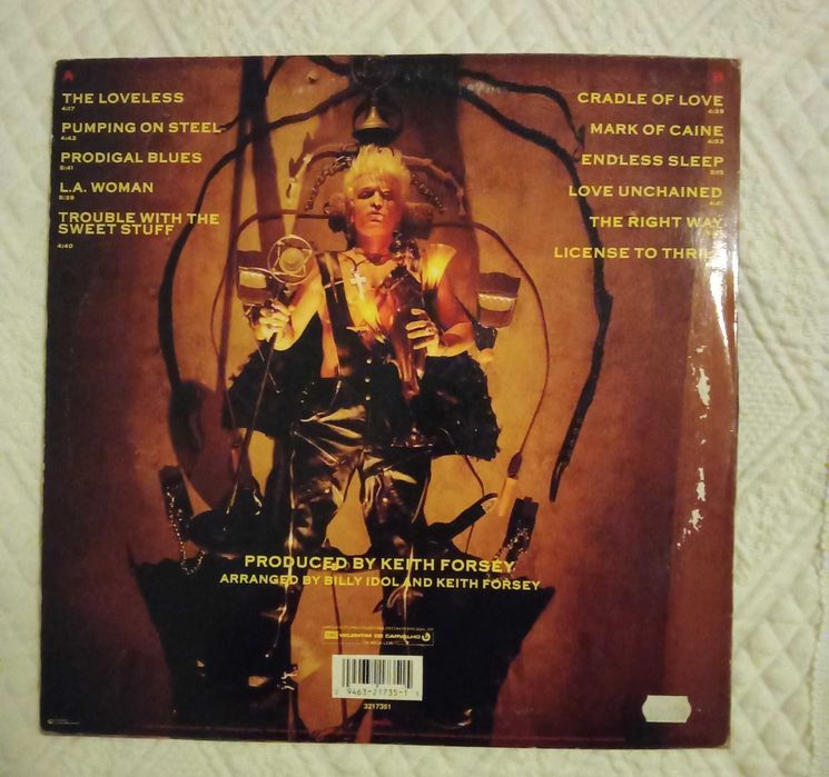 LP Billy Idol, Charmed Life