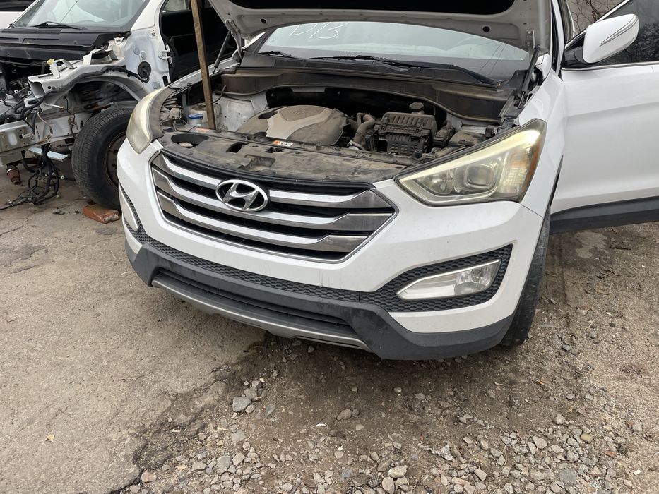 Капот бампер двери фара крило hyundai santa fe 13-18
