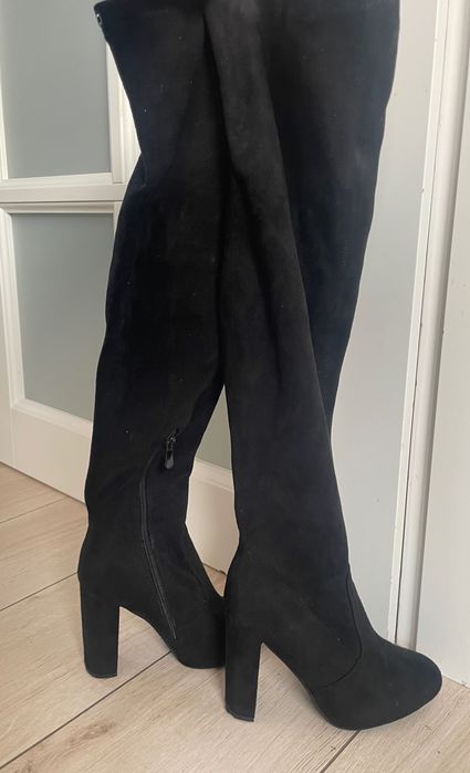 Nowe kozaki czarne 37