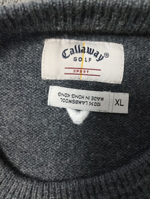 джемпер Callaway Golf 
100%вовна