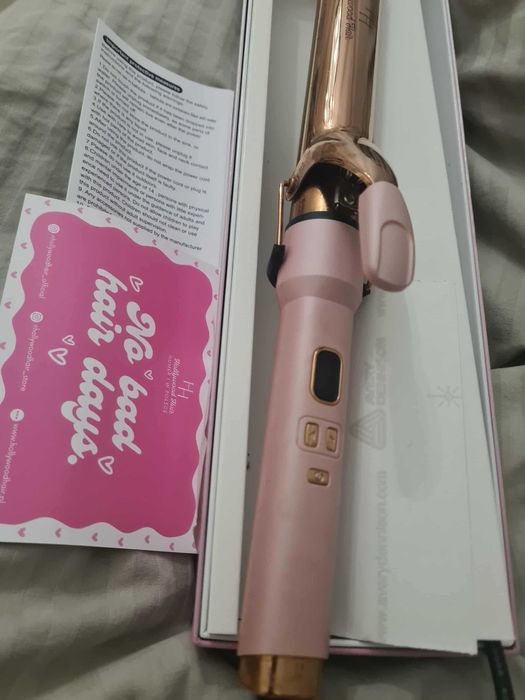 Lokówka Hollywood Hair Rose Gold 32 mm- tytanowa powłoka