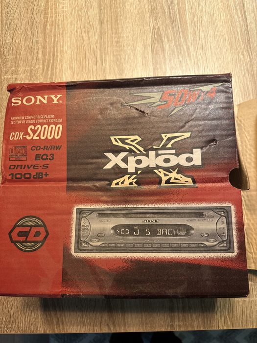 Sony Radio samochodowe CD X