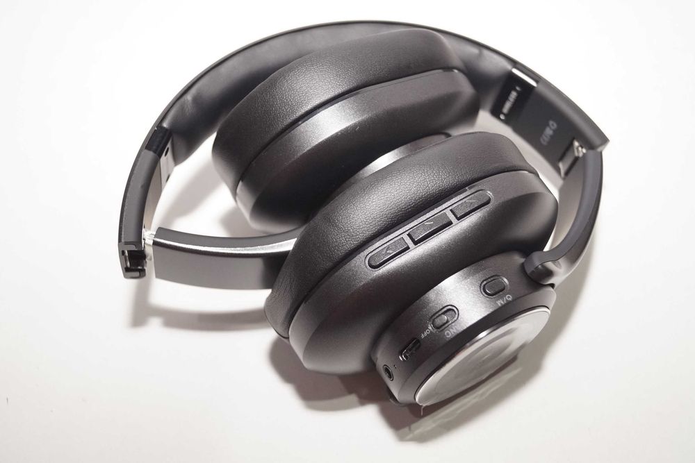 1767 Słuchawki Bluetooth COOCHEER SD-600ANC NFC nauszne mikrofon TF