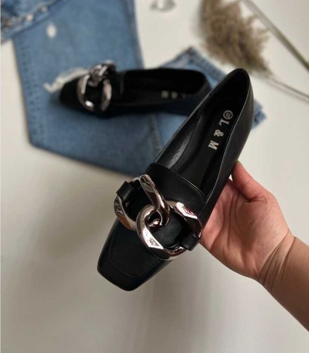 Шикарні трендові лофери/балеткиустілка 23.8