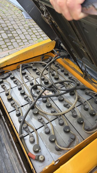 Wózek Widłowy Jungheinrich EFG 216K triplex Przesuw boczny elektryczny
