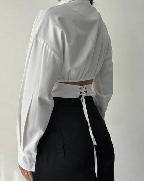 Біла СОРОЧКА з котону