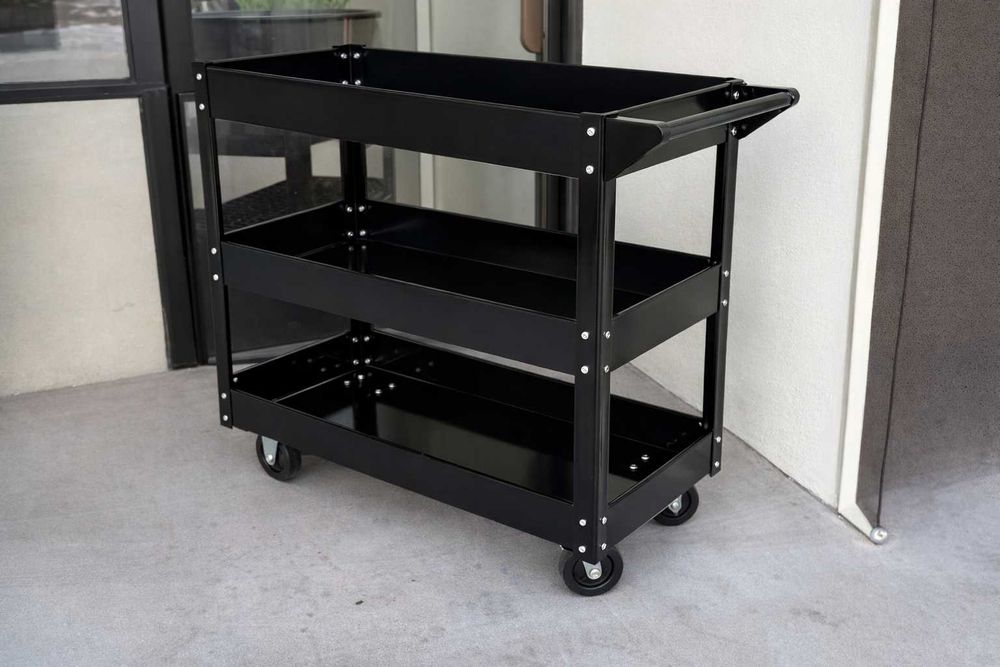 візок для інструменту 3 полички на колесах тележка для инструмента