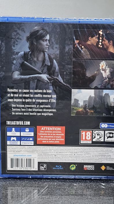 Pack 2X The Last of Us Part 1 & 2 PS4 PlayStation 4