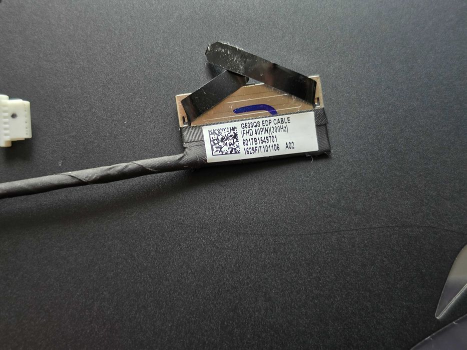 ASUS ROG Strix SCAR 15 G533Q – ekran matryca kompletna klapa zawiasy