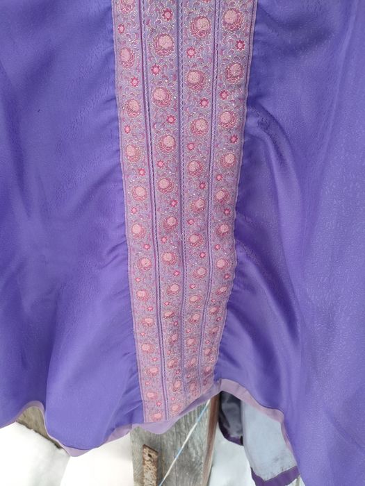 Fioletowy Ornat z psem