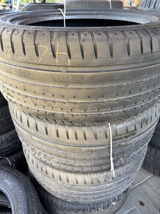 Komplet opon letnich 255/45/18 CONTINENTAL Używane F-Vat