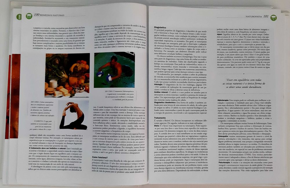 Lote Medicinas Alternativas + Jogos Olímpicos + Pré-História