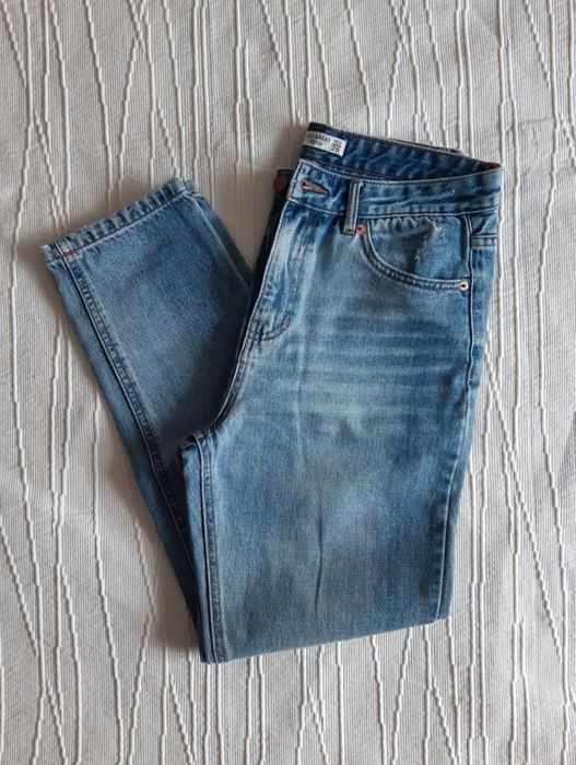 Calças ganga mum jeans Pull and Bear