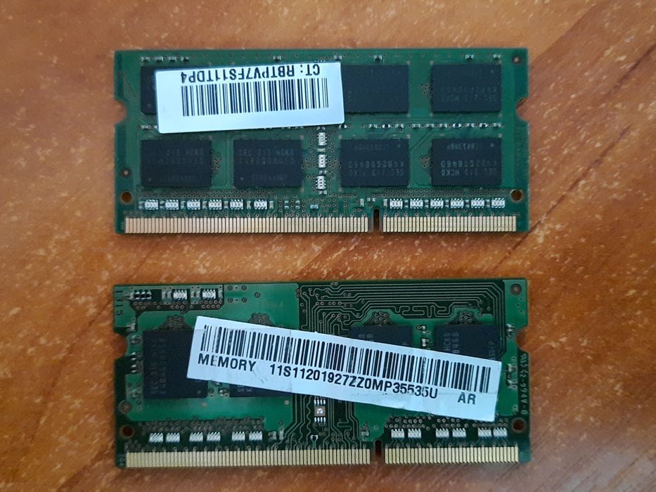 Samsung 2x4Gb DDR3 1600 Mhz.