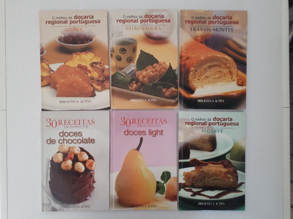 Coleção de Livros de culinaria NOVOS