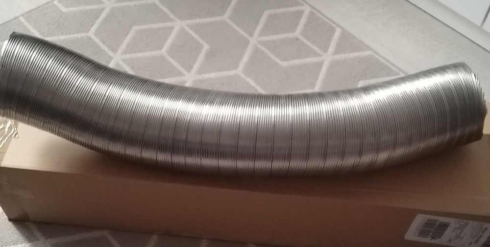 rura do piecyka gietka stal kwasoodporna nierdzewna