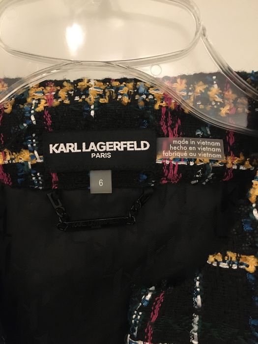 Marynarka marynareczka damska Karl Lagerfeld elegancka ciekawa