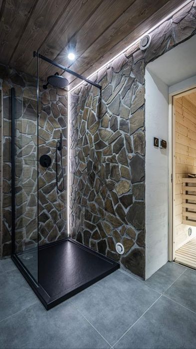 Kamień elewacyjny naturalny łupek szarogłazowy na murek oczko ścianę