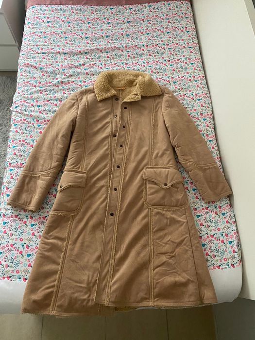 Casaco de pelo no interior