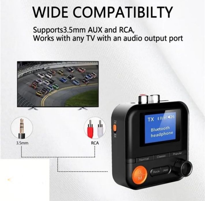Kit transmissor receptor audio sem fio