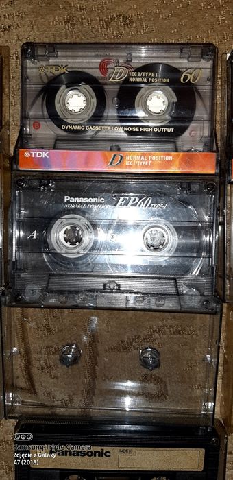 Sprzedam kasety magnetofonowe 7 sztuk