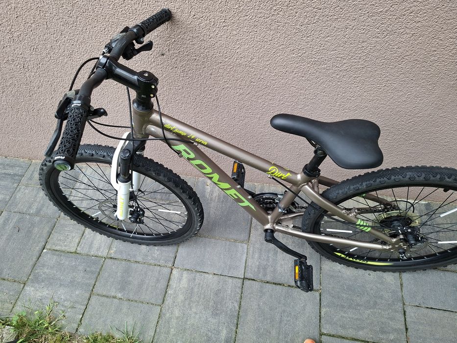 Rower górski młodzieżowy 24 cale Dirt Alu tarcze Limited Edition mtb