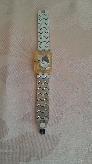 Relógio Swatch Square Ecailles D'Argent