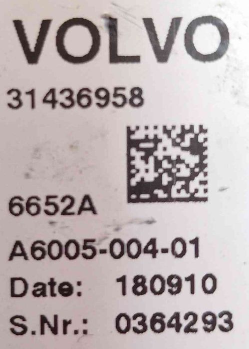 Resistência da Chauffage / Sofagem 31436958 - VOLVO V40 Hatchback