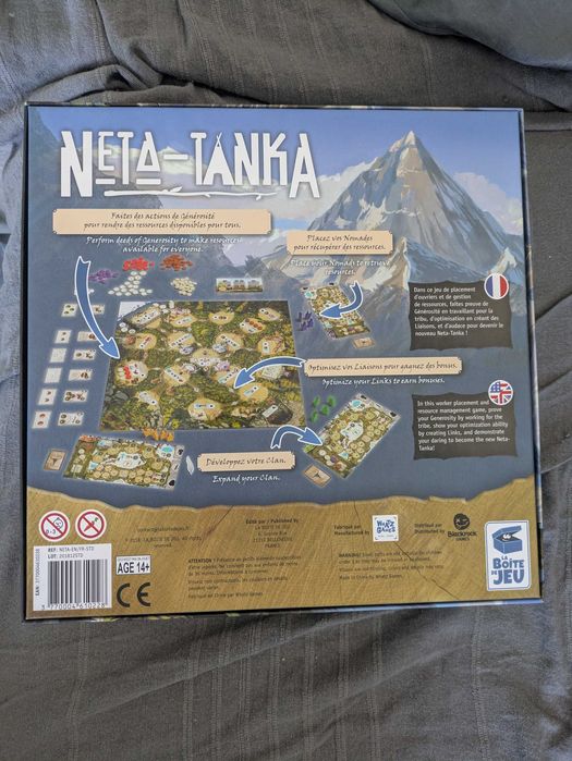 Neta Tanka versão inglesa/francesa