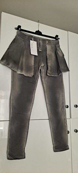 spodnie getry legginsy eleganckie M 38 przyjęcie komunia lato wakacje