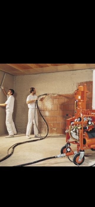 Штукатурка машинным способом.Машинная стяжка пола. - Оздоблення, ремонт ...