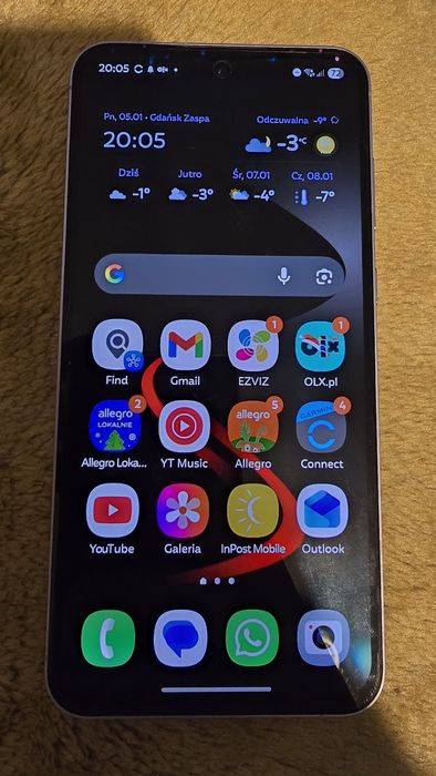 Samsung galaxy A55 5g fioletowy