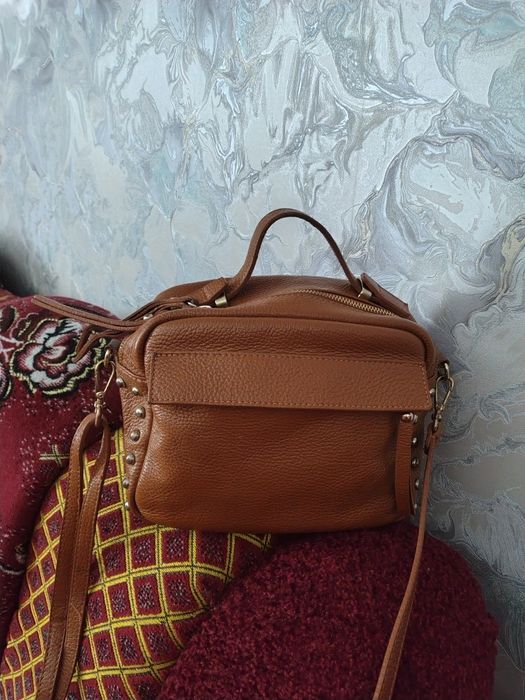 Сумка жіноча шкіряна