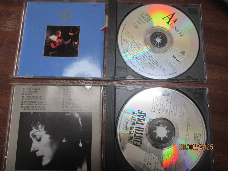 6 cd's - Música diversa