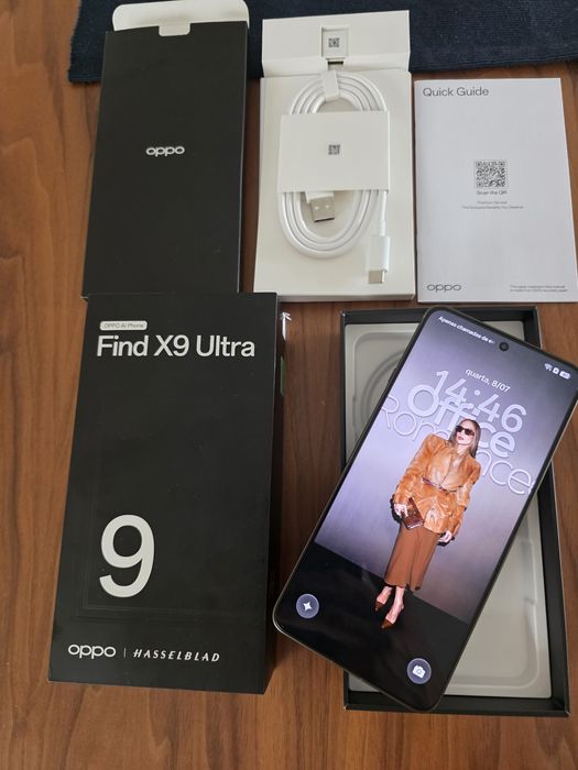 Oppo Find X9 Ultra 5G 512GB NOVO. Troca/retoma. Fatura, garantia