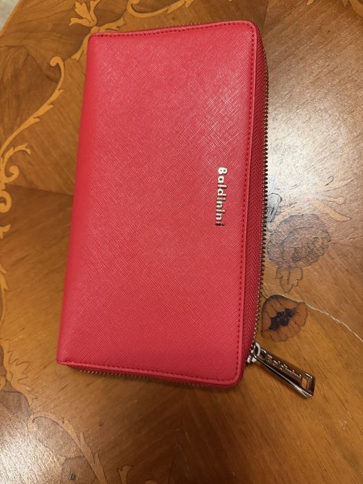 Portfel czerwony Baldinini