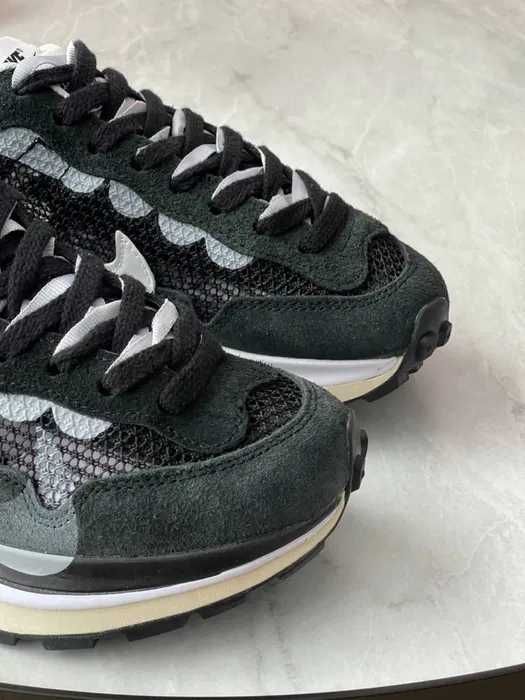 (БЕЗ ПЕРЕДОПЛАТИ) Nike VaporWaffle x Sacai Black White найк чорнобілі