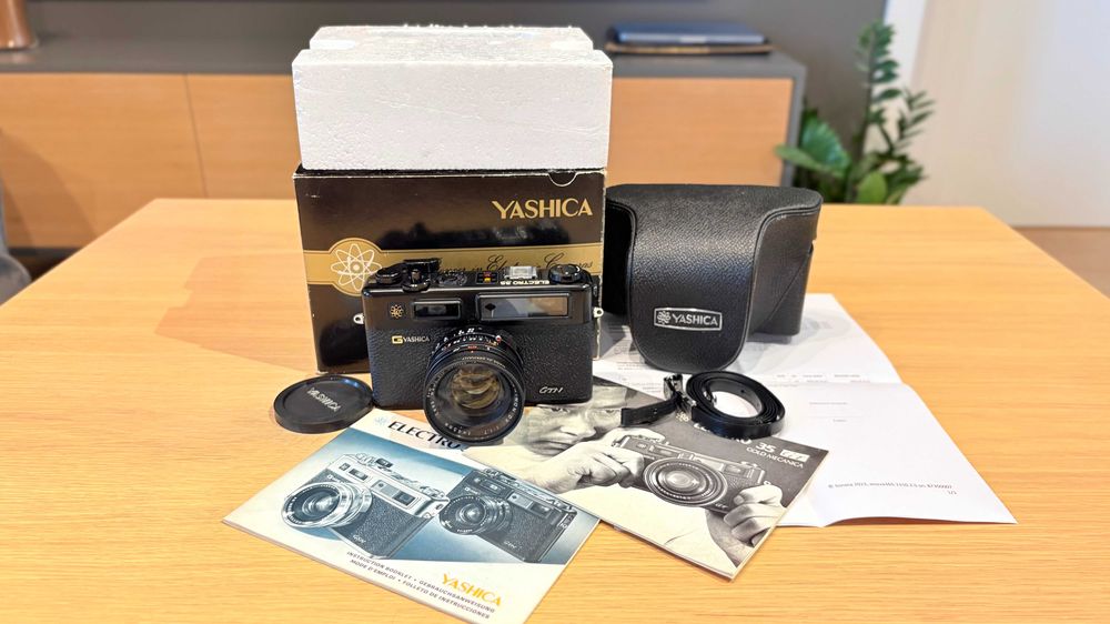 Yashica Electro 35 GTN analogowy dalmierz stan UNIKAT NOWY