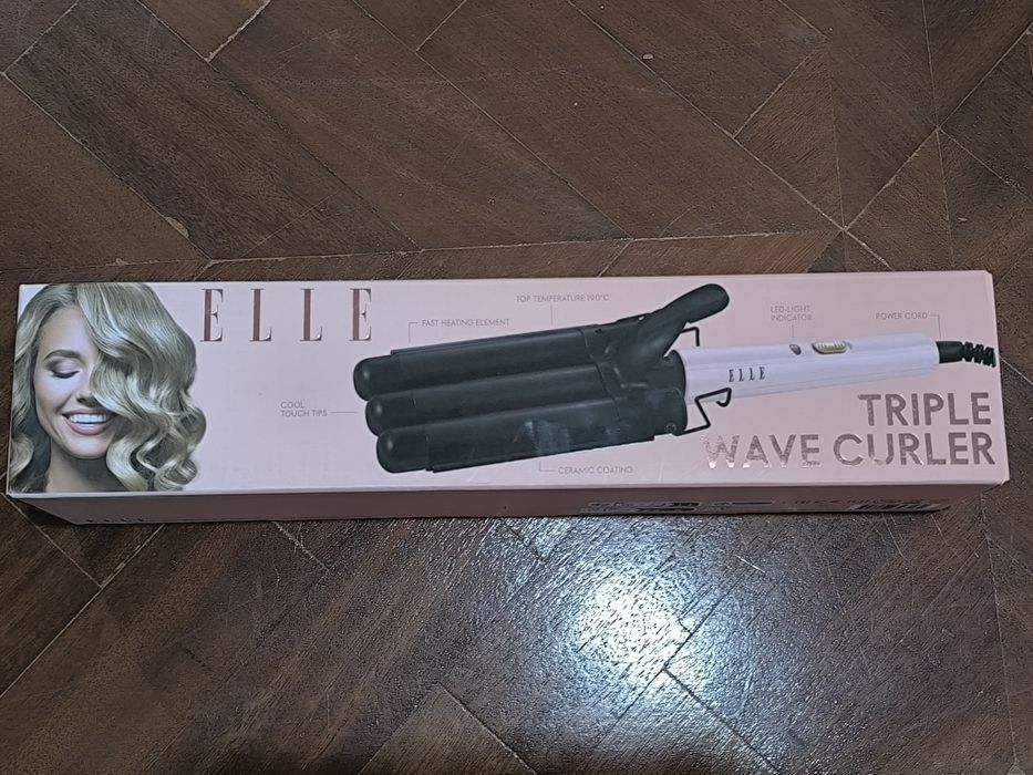 Modelador de caracóis triplo Elle