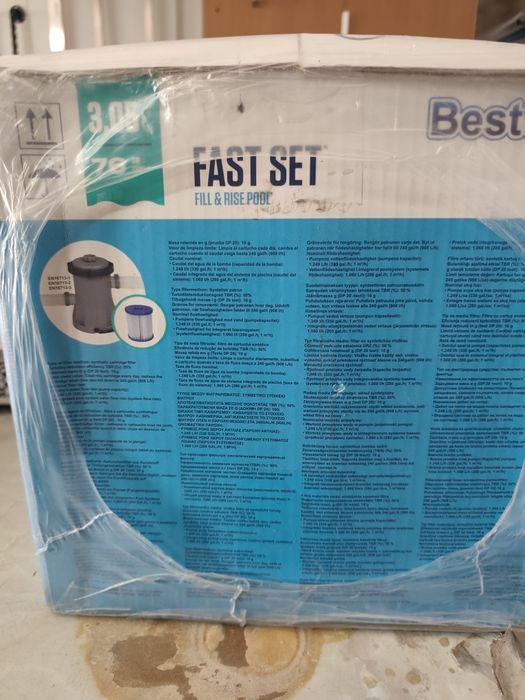 Piscina nova besway 3,05 mt c/ bomba