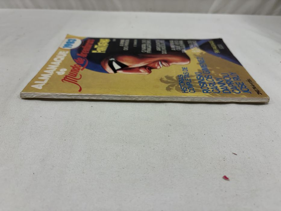 Livro BD Almanaque Mundo de Aventuras 1983