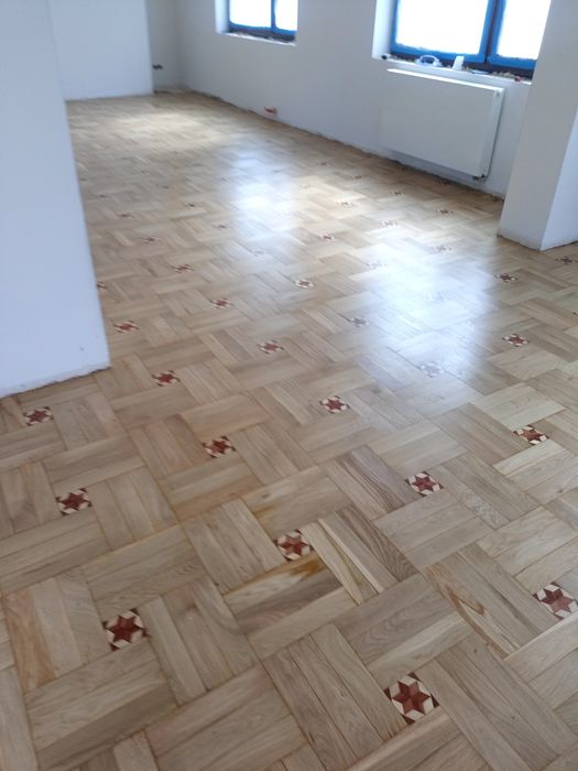 Cyklinowanie układanie renowacja parkietów desek, ukladanie  paneli