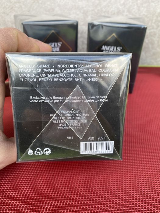 Парфумована вода Kilian Angels Share унісекс 50ml