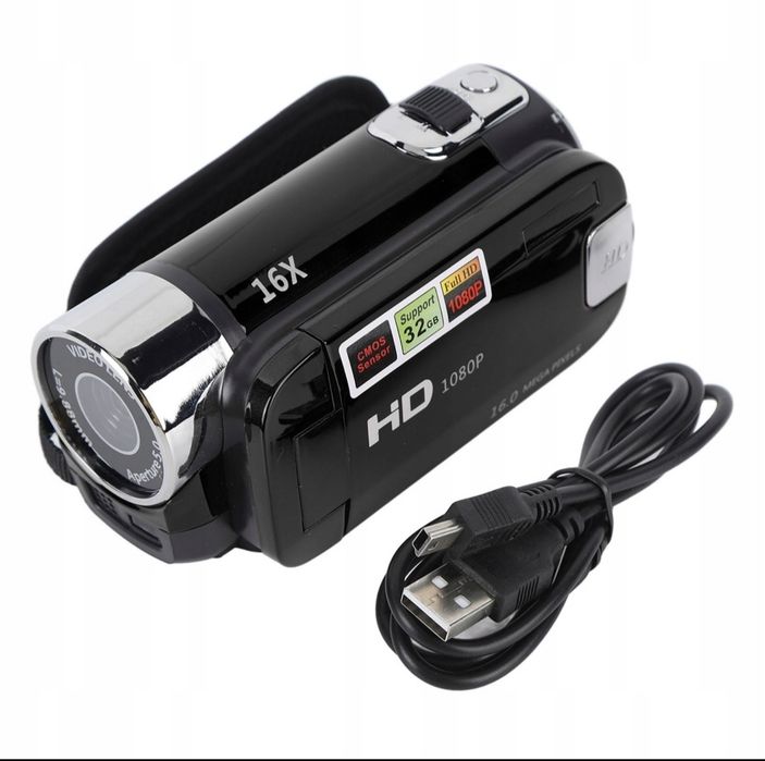 1080P Kamera DV 16 MP 2,7-calowy ekran