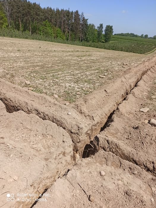 Koparka łancuchowa wykopy liniowe