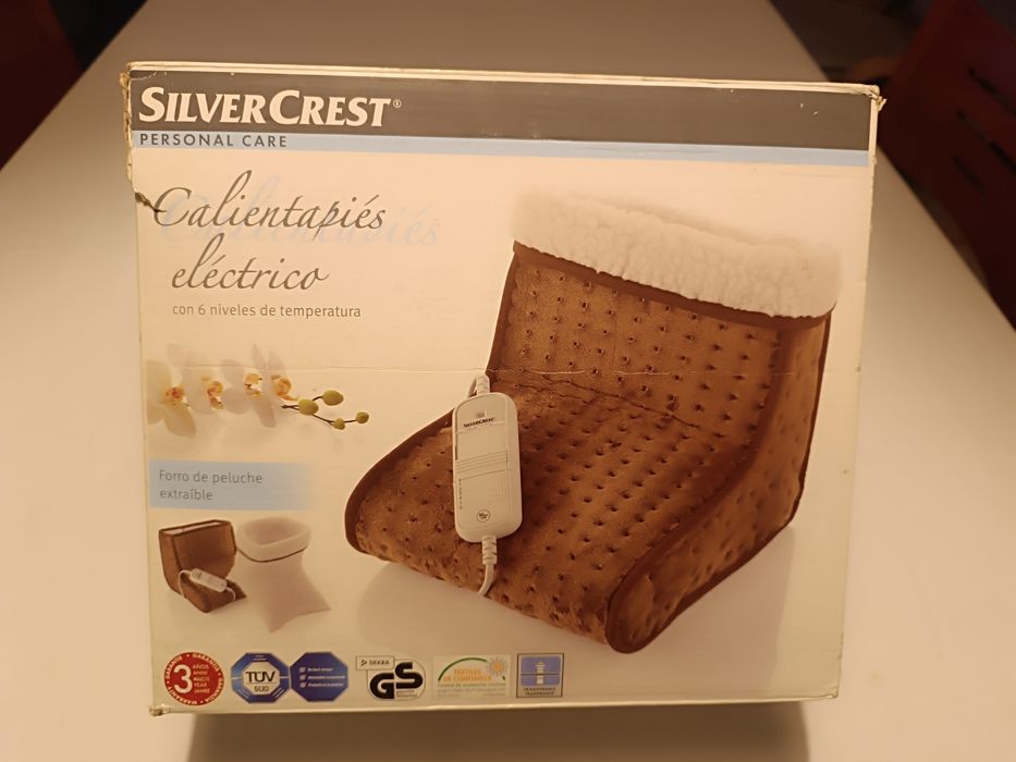 Aquecedor pés elétrico. Diver Crest