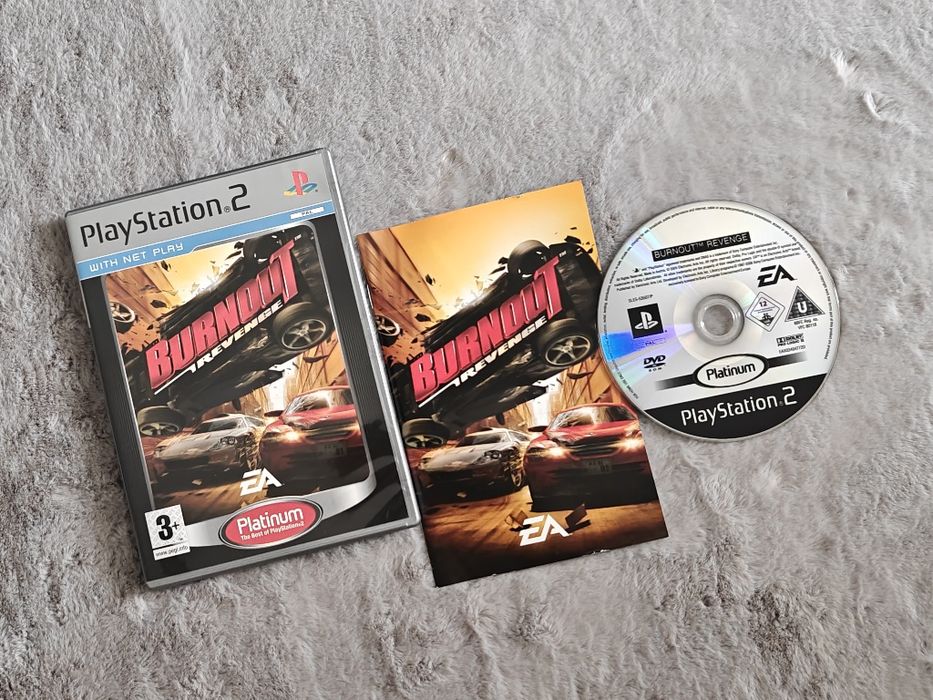 IDEAŁ gra Burnout Revenge Platinum na PlayStation 2 ps2